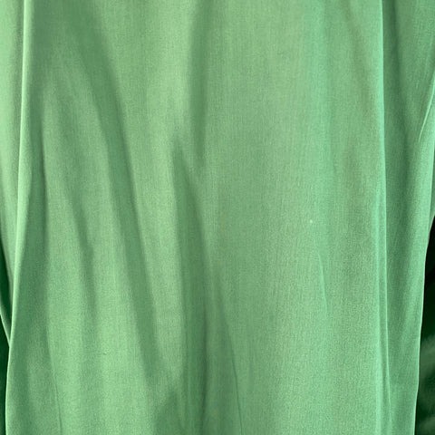 ISSEY MIYAKE Vintage Size L Green Blue Stripe Cotton One Pocket Long Sleeve Shirt