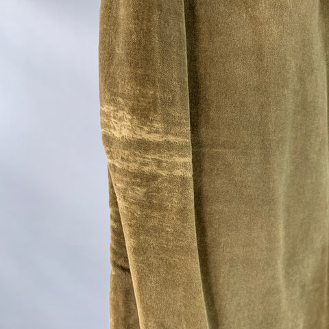 MARC by MARC JACOBS Size 32 Khaki Cotton Velvet Flat Front Straight Casual Pants