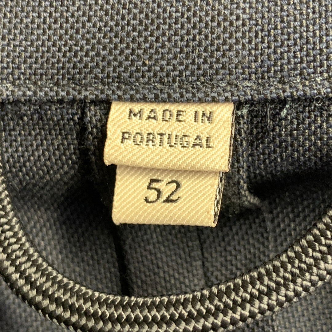 BURBERRY LONDON Size 42 Navy Cotton Blend Notch Lapel Sport Coat