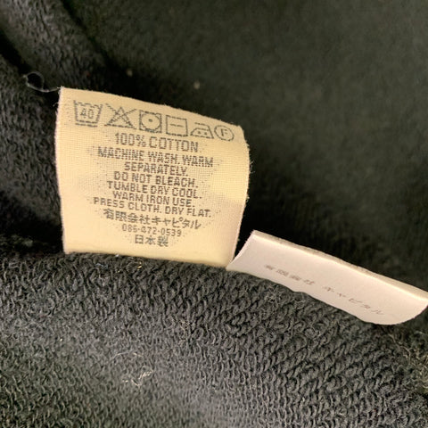 KAPITAL Size S Black Yellow Cotton Snaps Jacket