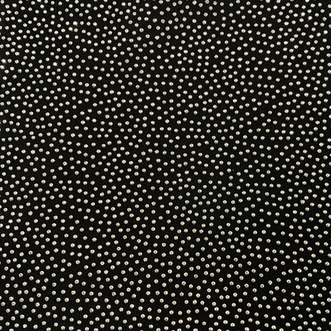 SAINT LAURENT 2019 Size XS Black Silver Viscose Rhinestones Cocktail Dress