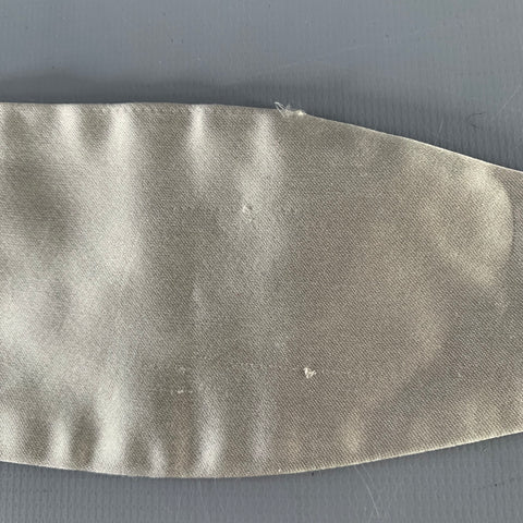 CHARVET Silver Silk Bow Tie