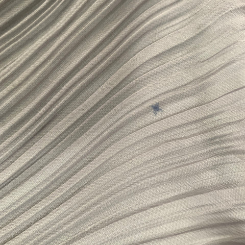 PLEATS PLEASE by ISSEY MIYAKE Grey Pleated Scarves & Shawls