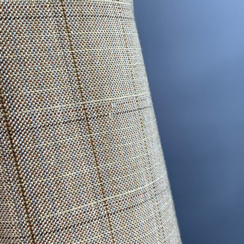 PAL ZILERI Size 38 Regular Beige Grey Brown Window Pane Sport Coat