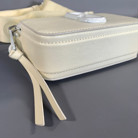 MARC JACOBS SS2016 Cream White Leather Shoulder Bag