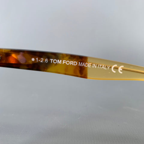 TOM FORD Andrew Yellow Amber Acetate Sunglasses