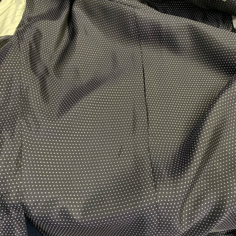 JOSEPH ABBOUD Chest Size 40 Navy Pinstripe Wool Single Breasted Suit