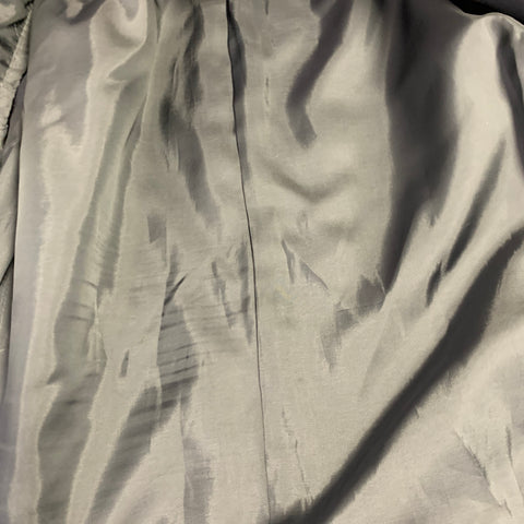 ARMANI COLLEZIONI Taille 46 Veste de Sport en Laine Rayée Bleu Marine