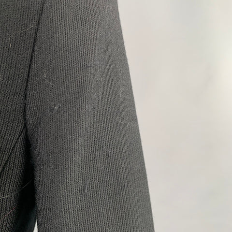 ISABEL MARANT Size S Black Wool Lambskin Shawl Collar Jacket