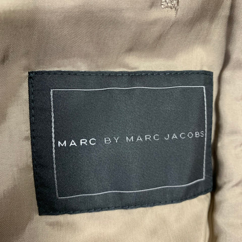 MARC by MARC JACOBS Size M Taupe Moleskin Cotton Notch Lapel Sport Coat