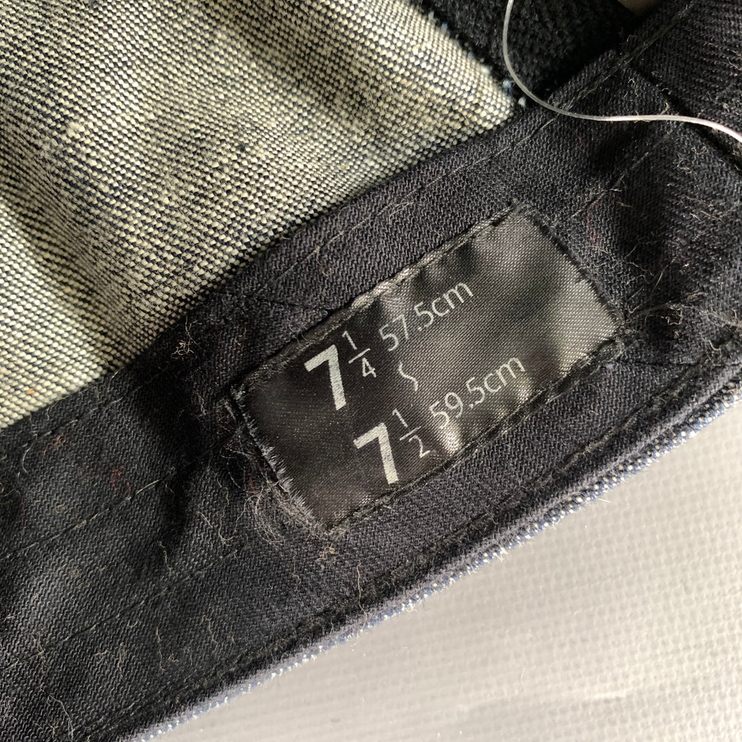 KAPITAL Indigo Cotton Hats