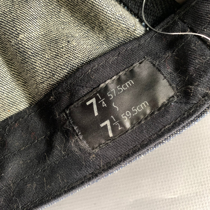 KAPITAL Indigo Cotton Hats