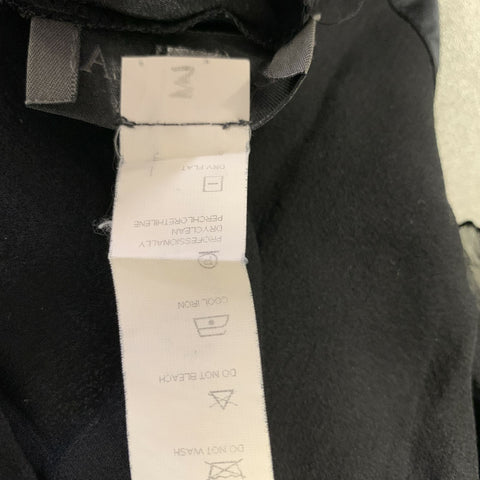 LA PERLA Size 6 Black Silk Camisole Mini Dress