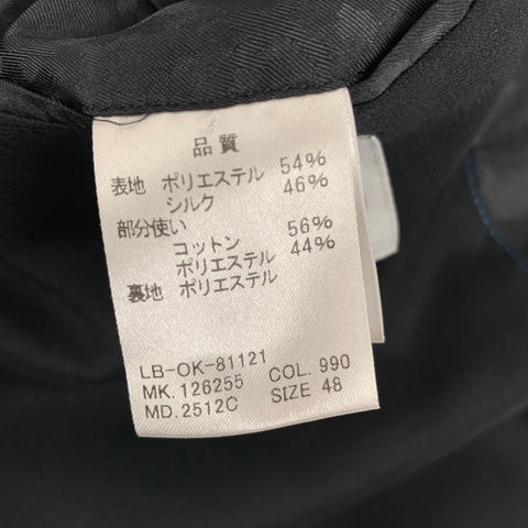 LANVIN en BLEU Taille 38 Manteau Sport Tissus Mélangés Noir