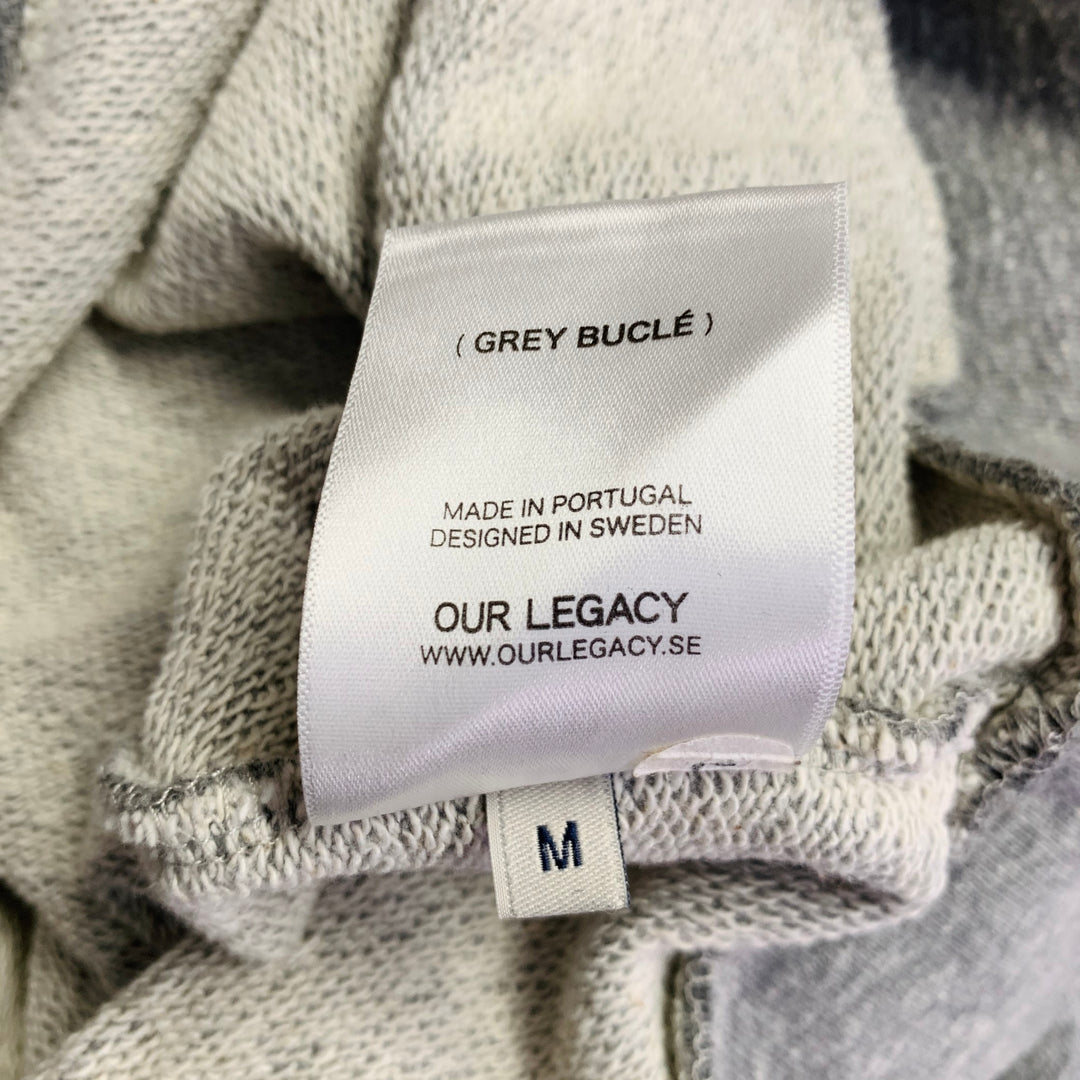 OUR LEGACY Size S Grey Heather Cotton Blend Hoodie Sweatshirt