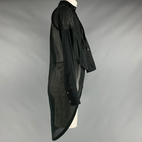 FAITH CONNEXION Size XS Black Cotton Tails Long Sleeve Shirt