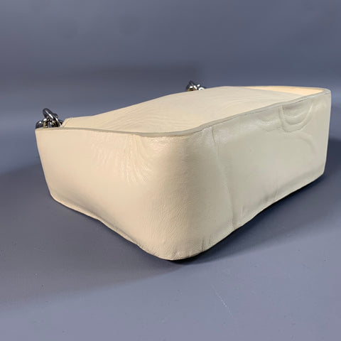 STAND STUDIO Cream Leather Cross Body Bag