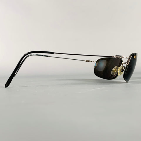MAUI JIM Black Gunmetal Titanium Sunglasses