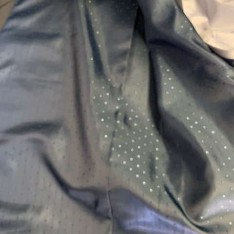 Costume MICHAEL STRAHAN en mélange de laine bleu, taille 44, simple boutonnage