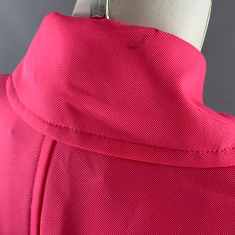GOLDEN GOOSE Size S Pink Polyester Trench Coat