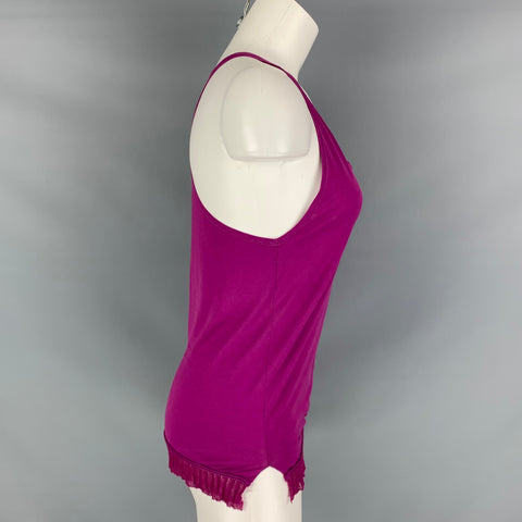 STELLA McCARTNEY Taille 2 Débardeur décontracté en coton violet