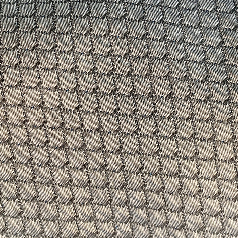 MASSIMO BIZZOCCHI Grey Slate Jacquard Silk Tie