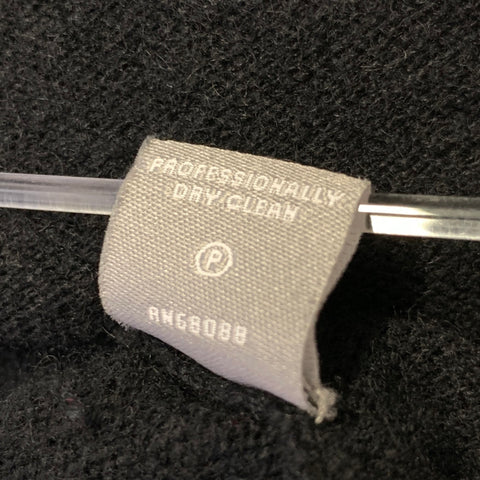 NEIMAN MARCUS Size XL Black Cashmere Turtleneck Sweater