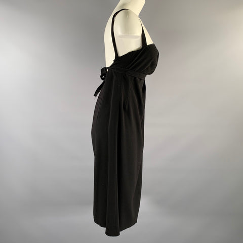 PRADA Size M Crepe P3772 Midi Knee-Length Dress
