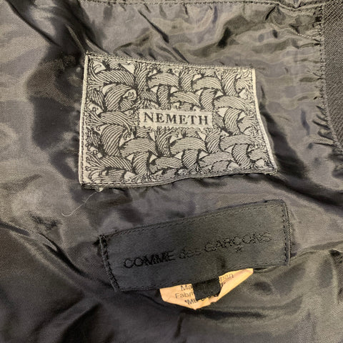 Veste oversize COMME des GARCONS en polyester noir taille L