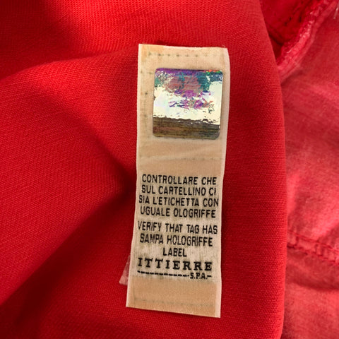 VERSACE JEANS COUTURE Size 32 Red Denim Button Fly Jeans