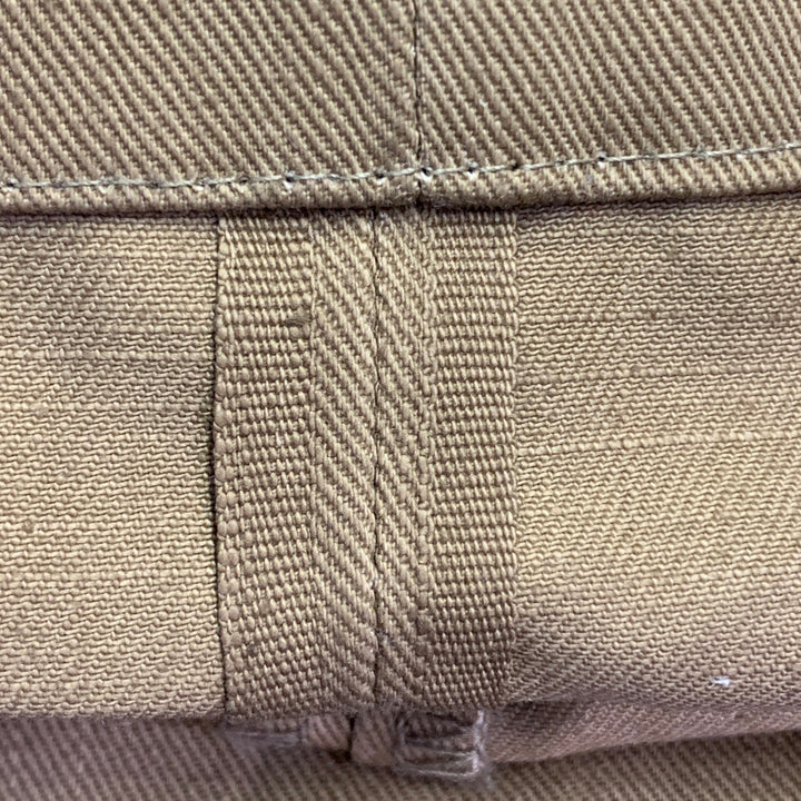 RRL by RALPH LAUREN Size 36 Camel Cotton Selvedge Twill Straight Button Fly Chino Casual Pants