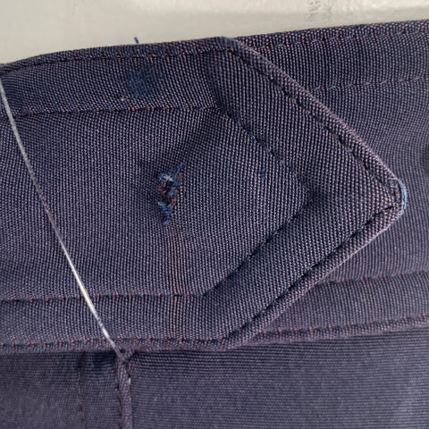 LOUIS VUITTON SS19 Size 34 Navy Blue Polyester Utility Casual Pants