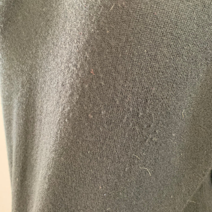 ARCH 4 Size M Black Baby Goat Cashmere V-Neck Pullover