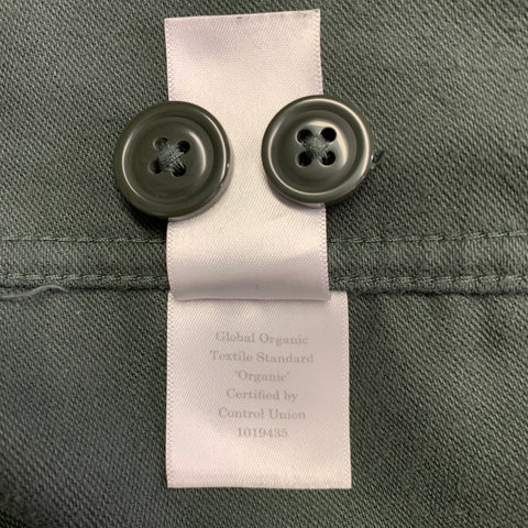EVERLANE Size M Green Organic Cotton Chore Jacket