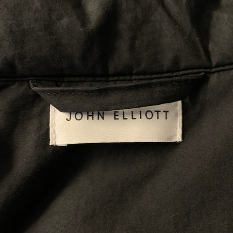 JOHN ELLIOTT Size S Black Cotton Shirt Jacket Long Sleeve Shirt