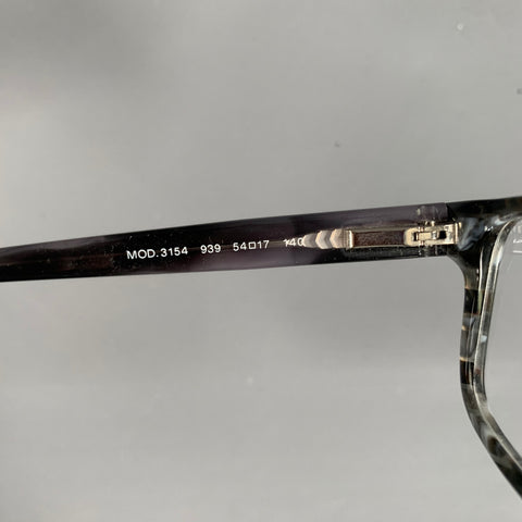 VERSACE Grey Black Marbled Acetate Sunglasses & Eyewear
