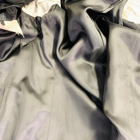 PRADA Size 40 Regular Black Polyester Blend Notch Lapel Three Button Sport Coat