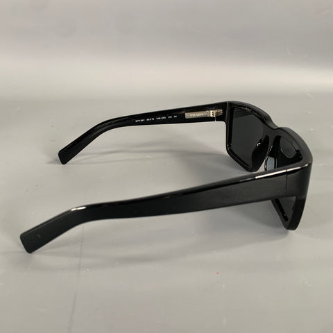 PRADA Lunettes de soleil et montures PR 09YS en acétate noir gris foncé