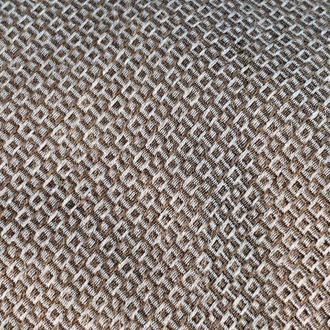 GUCCI One Size Blue Grey Checkered Silk Tie