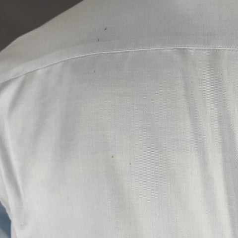 ARMANI COLLEZIONI Size S Light Blue Cotton Long Sleeve Shirt