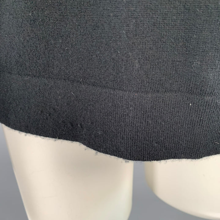 ARCH 4 Size M Black Baby Goat Cashmere V-Neck Pullover