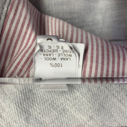 BRUNELLO CUCINELLI Size 32 Grey Wool Pleated Dress Pants