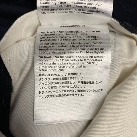 VALENTINO Size 32 Navy Wool Flat Front Dress Pants