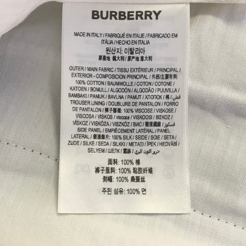 BURBERRY Size 38 Black Velvet Cotton Tuxedo Dress Pants