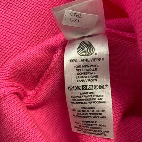 SAINT JAMES Size L Pink Wool Knitted Sailor Sweater Womens