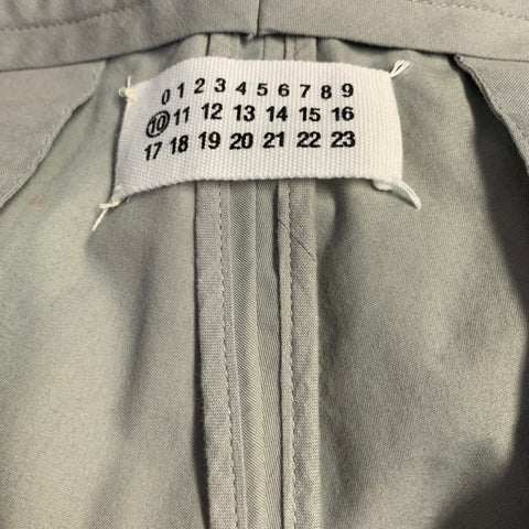 MAISON MARTIN MARGIELA Size M Grey Cotton Straight Casual Pants