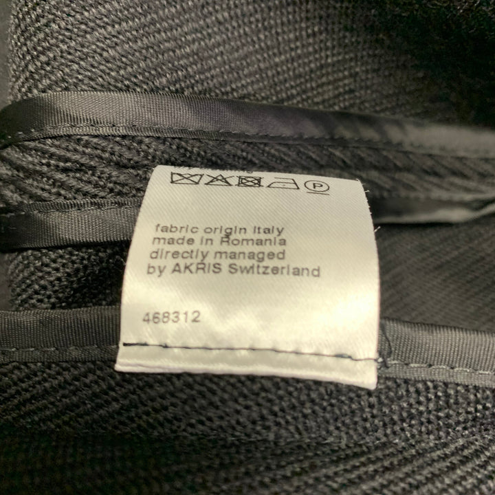 AKRIS Size 12 Gold Polyester Blend Metallic Trench Coat