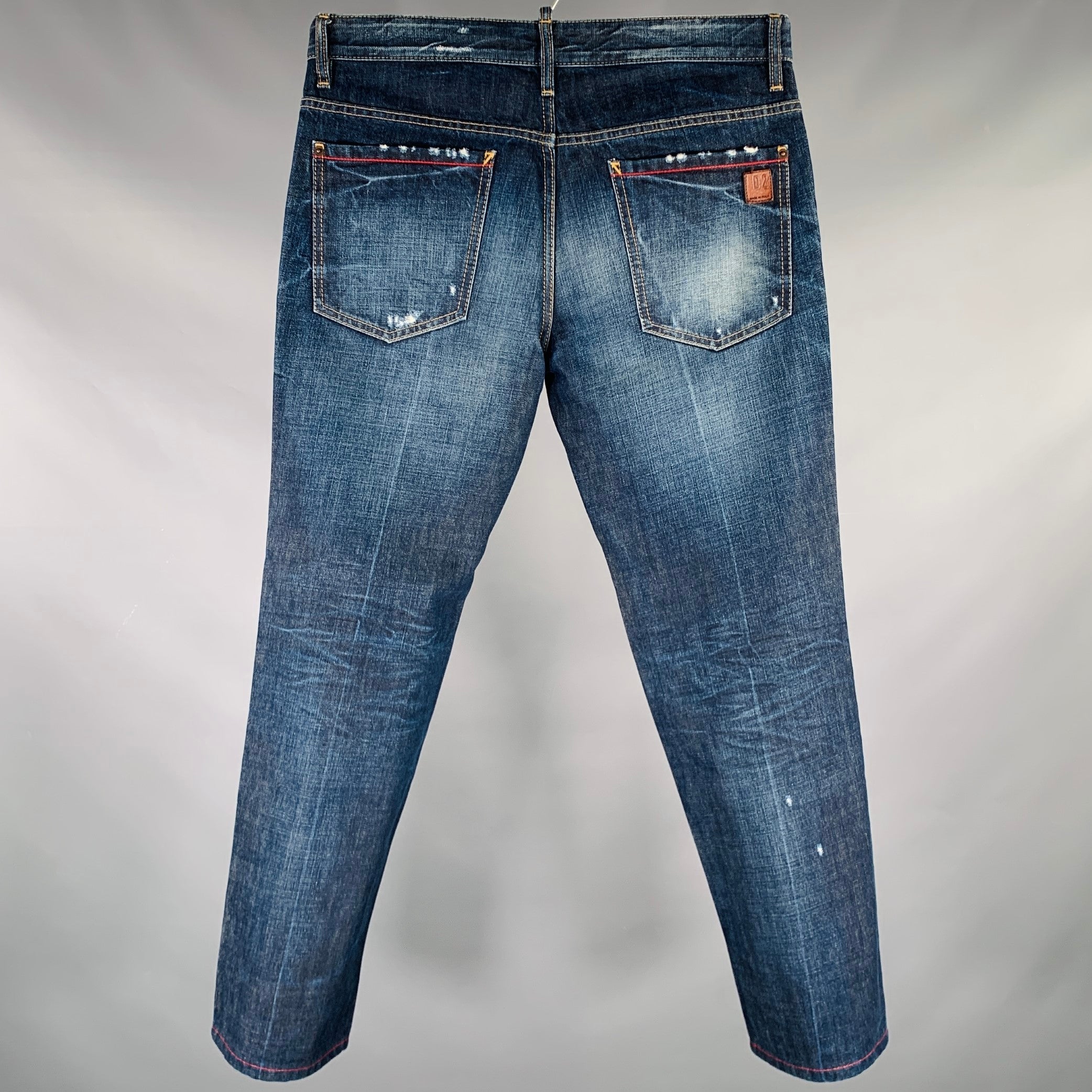 ル*5様 DSQUARED2 ディースクエアード MADE IN ITALY E Dsquared2 Blue Distressed Denim Shorts - Made In Italy | eBay