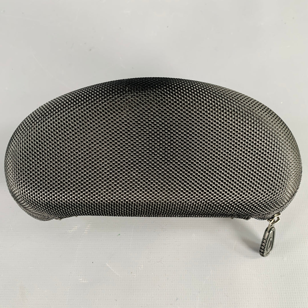 OAKLEY Flak Black Acetate Wrap Around Sunglasses
