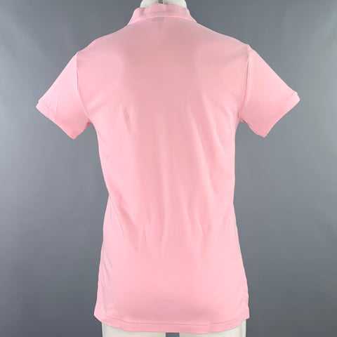 POLO by RALPH LAUREN Size S Pink Cotton Half Placket Polo